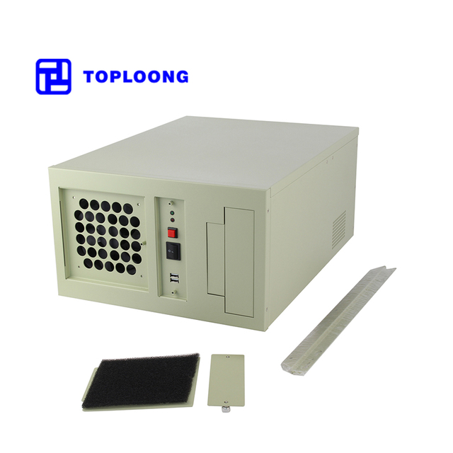 7 Slot Wallmount Chassis Industrial Computer Case Ipc Server Case Hung up Computer Cabinet