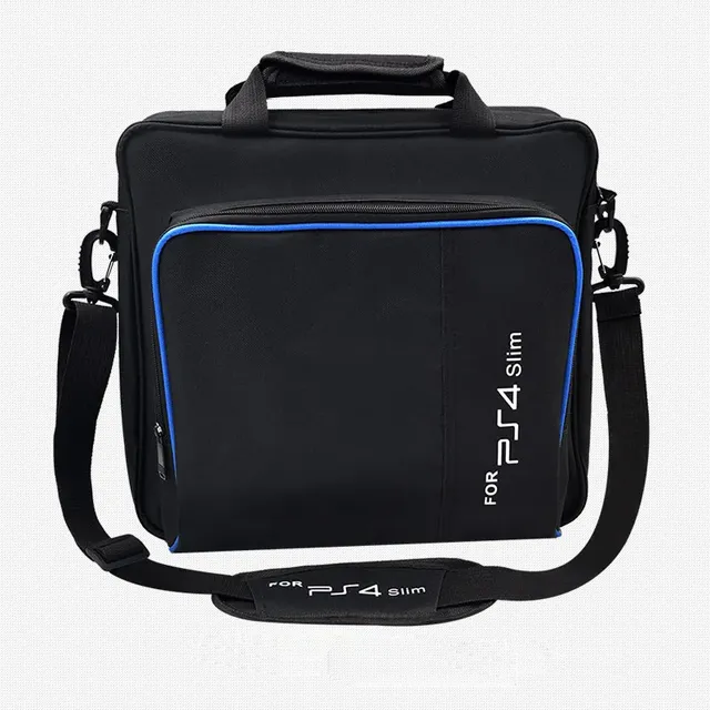 Storage Bag for PS4/PS4 Slim Game Console Original Size for PlayStation 4 Console Protect Shoulder Carry Bag Handbag Canvas