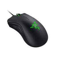 Souris de jeu filaire Razer Deathadder Essential, 5 boutons Hyperesponse, capteur optique 6400 DPI, souris de jeu ergonomique USB pour PC
