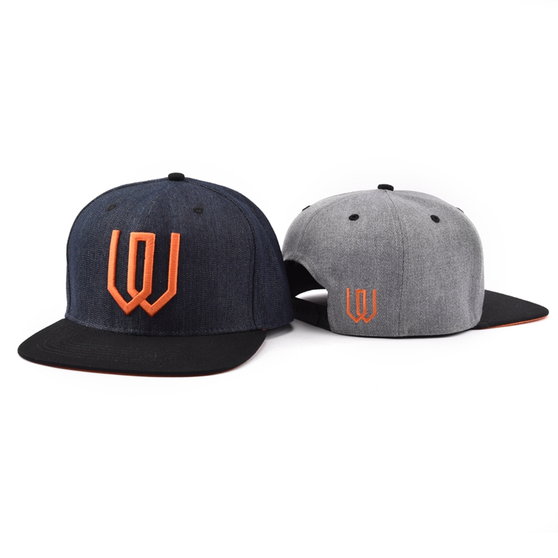 Shenzhen manufacturer wholesale hip hop hat snapback, custom embroidery snapback cap for men