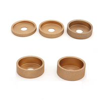 Marble Granite Grinding Wheels, Vacuum Brazed Diamond Cup Wheel for Stone Edging Polishing