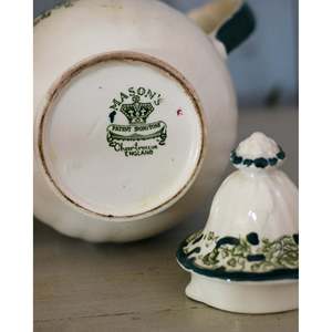 Pot à gingembre en porcelaine Chartreuse verte de Mason, début du XXe siècle - Product Image 3