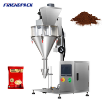 Machine de remplissage semi-automatique UPK pour poudre, avec vis sans fin, pour sachets et bouteilles, petite échelle, pour poudre de poivre et autres poudres sèches