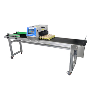 6 Druckköpfe Industrielles Eiermarkierungssystem mit Motor Automatischer Variabler Datendruck Touchscreen 50000 Eier/Stunde - Product Image 4