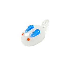 Abalorio de cristal de lampwork con diseño de conejo y ratón, estilo japonés, creativo, colorido, accesorio DIY para pulsera - Product Image 6