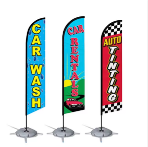 Grandes drapeaux plumeaux personnalisés pour le lavage <span class=keywords><strong>de</strong></span> voitures, idéaux pour les locations <span class=keywords><strong>de</strong></span> voitures et les thèmes automobiles ou <span class=keywords><strong>de</strong></span> plage - Product Image 3