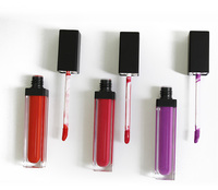 Rouge à lèvres liquide mat velours hydratant, végétalien, sans cruauté, minéral et sans produits chimiques, format échantillon 5ml, marque propre OEM/ODM