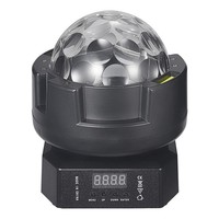 Projecteur de scène 3-en-1 Strobe & Wash à contrôle DMX pour bar et DJ, avec effet de lavage de couleur