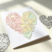 Matrices métalliques décoratives personnalisées pour la création de cartes