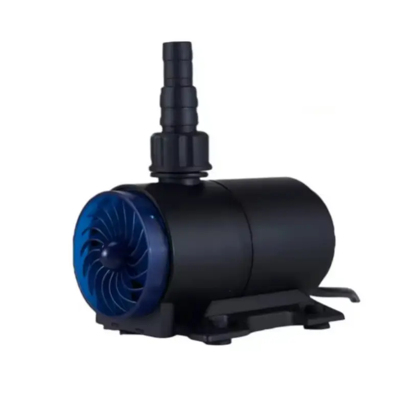 Bomba de água submersível para aquário, mini bomba de circulação de água com CE Rosh FCC IPX8, cabeça de fluxo 10000LPH 5m, DC