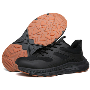 Baskets à la mode marcheur noir jogger décontracté léger woodland marque <span class=keywords><strong>ville</strong></span> sécurité chaussures composites pour hommes travail - Product Image 3