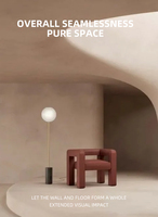 Kit de revêtement mural et de sol en micro-ciment imperméable à appliquer au pinceau, idéal pour les projets de rénovation des murs et sols de salle de bain