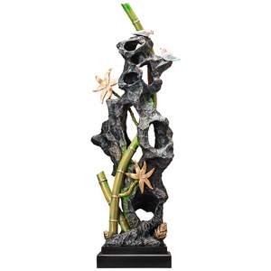 งานศิลปะเรซิ่นอีพ็อกซี่ งานแกะสลักตกแต่งพื้นแบบสั่งทำพิเศษ สำหรับตกแต่งห้องนั่งเล่น ตู้วางทีวี ของขวัญขึ้นบ้านใหม่ - Product Image 5