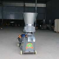 Machine à granulés d'aliments pour animaux de 1 tonne par heure, machine à granulés d'aliments pour bétail, machine à granulés d'aliments pour poulets, modèle 210