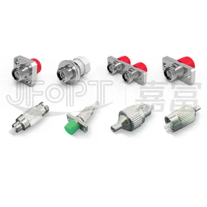 Adaptador de fibra óptica fc apc, adaptador de metal único