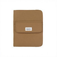 Porte-passeport personnalisé avec blocage RFID, multi-fentes, en nylon, étui multifonction pour documents, porte-cartes, transfrontalier