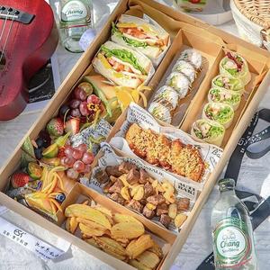 Boîte à Bento et <span class=keywords><strong>Plateau</strong></span> Repas en Carton Ondulé Jetable avec Logo Personnalisé, Matériaux Recyclés, pour Plats à <span class=keywords><strong>Emporter</strong></span> et <span class=keywords><strong>Brunch</strong></span>, avec Couvercle - Product Image 4