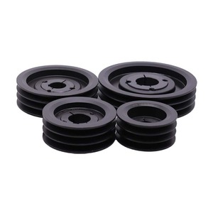 Polea cónica BIBO para correa trapezoidal SPB, eléctrica para motor de CC SPB160-03, OEM, hierro fundido, equilibrio estático - Product Image 3