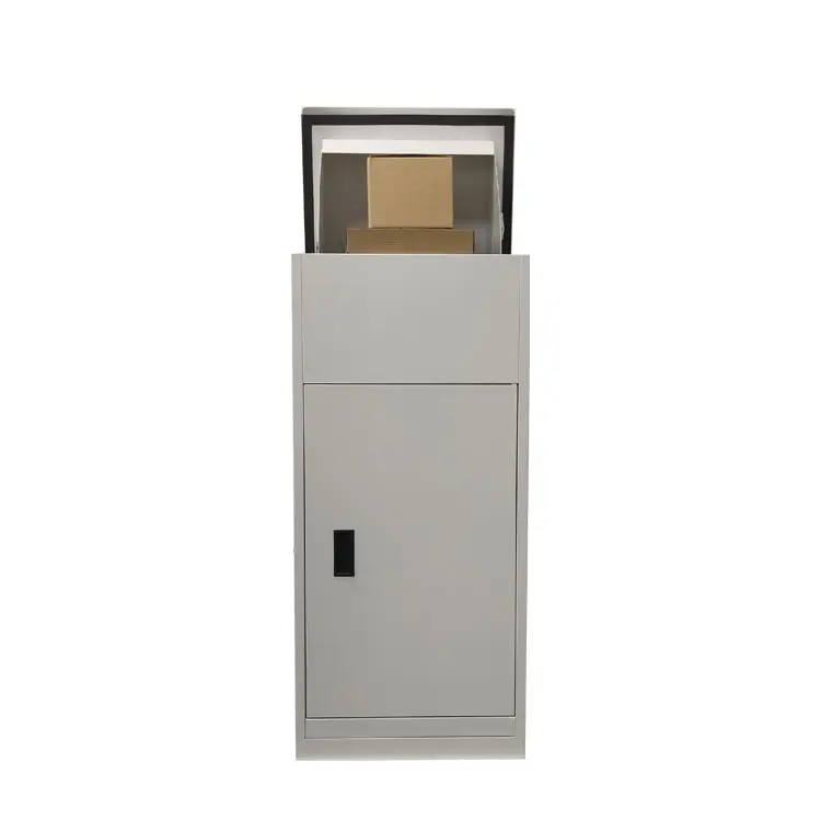 Weldon American Post Box Steel Made Silver Available Durable Rust Free Standing Post For Home Mailboxes Parcelbox