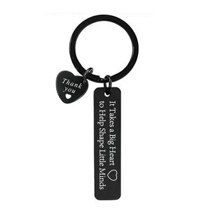 Decoration Keychains Shiny Stainless Steel Keyring Graduation Gifts Keychain - Product Image 3