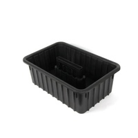 Organisateur d'outils en plastique noir AUTO TIGER, panier en plastique pour l'entretien automobile