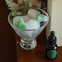 Diffuseur d'huiles essentielles en pierre de cristal pour la décoration de la maison, aromathérapie, sans flamme, parfum longue durée, coffret cadeau