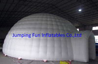 Tente gonflable Igloo, m, diamètre de 8m, dôme pour chapiteau, de couleur grise