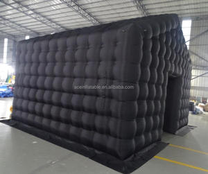 Carpa Inflable Negra Comercial Portátil con Iluminación LED para <span class=keywords><strong>Discoteca</strong></span>, Carpa Inflable para Fiestas, <span class=keywords><strong>Discoteca</strong></span> Inflable - Product Image 5