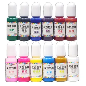 AmazingResin renk dağınık sıvı Pigment DIY takı araçları ince kristal epoksi boyalar renk sıvı el yapımı