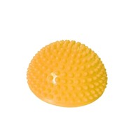 요가 마사지기 17cm PVC 반구형 뾰족한 마사지 볼 발 스트레스 완화 밸런스 하프 볼