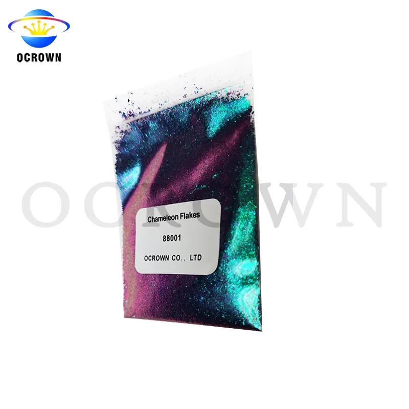 Ocrown Cameleon गिरगिट परत Multichrome रंग शिफ्ट वर्णक पाउडर कॉस्मेटिक