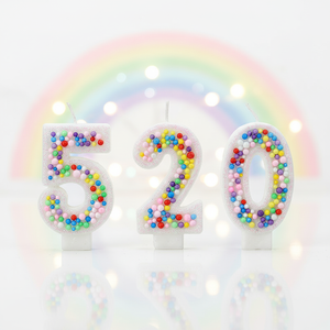 Creative Reusable Mini-Ball Design Birthday & Christmas Candles Numbers Cake <b>Toppers</b> & Decorative Accessories - Product Image 4