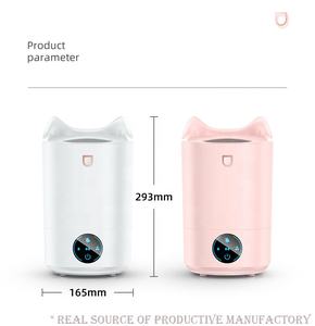 Humidificador Portátil con Orejas de Gato K6, 4 Niveles de Vapor, Control Táctil, Silencioso, Difusor de Aroma, Llenado Superior, 3L, Esterilización Ultrasónica, para Oficina - Product Image 4