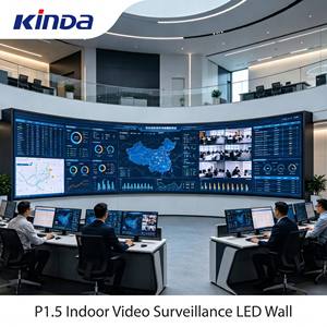 จอแสดงผลไมโคร LED แบบ Ultra HD สำหรับภายในอาคาร อัตราส่วนภาพ 16:9 ความละเอียด 4K สีสันสดใส แผงวิดีโอวอลล์แบบ Cob Led สำหรับโฮมซีเนม่า สตูดิโอ และศูนย์ควบคุม - Product Image 3