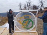Ventanas de Arco de Aluminio para el Hogar, Doble Acristalamiento, Insonorizadas, con Rotura de Puente Térmico, Ventanas de Aluminio de Forma Especial