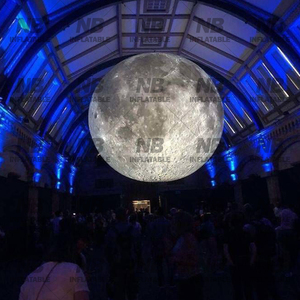 Nuevo Diseño de Globos Inflables con Forma de Astronauta, Luna y Tierra para Eventos, Impermeables, Fáciles de Instalar, Luna Inflable de Nuevo Diseño - Product Image 4