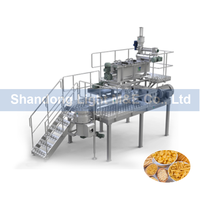 Machine à extruder et mélanger les pâtes, nouilles et macaronis en acier inoxydable électrique, moteur haute productivité, 500 kg/h, ligne de production automatique