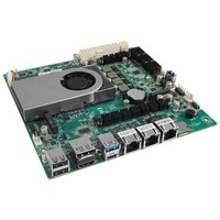 Carte mère NAS BKHD L en gros personnalisée avec processeur Intel N150, 3 ports LAN, GPIO, solution Linux/Wins/IoT, routeur logiciel, ordinateur industriel NAS