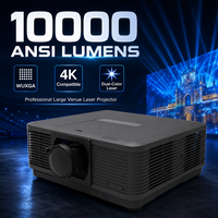 Projecteur laser double couleur 3LCD WUXGA 10000 ANSI Lumens pour projection en fusion de images sur grand écran