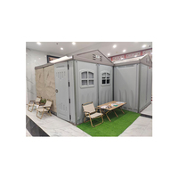 WooWild Bureau/Entrepôt/Parc/Cour Moderne Portable Préfabriqué Modulaire Mobile Étanche en HDPE Écologique à Énergie Solaire