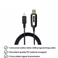 Câble de programmation USB pour autoradio portable pour câble TYT MD-9600 Retevis RT90