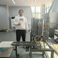 Machine à hamburgers entièrement automatique (35 pièces/min) pour restaurants de bœuf, poulet et poisson, et friteries de hamburgers