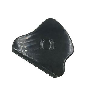 Yeşil nefrit yeşim Guasha kazıma masaj aleti yeşim rulo Gua Sha yüz masajı yüz taş Gua Sha kurulu - Product Image 4