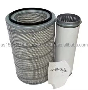Nouveau filtre à air pour compresseur d'air MANNY 02250155-691/692, filtre industriel haute efficacité, accessoire, papier filtre en fibre de verre 6 - Product Image 4