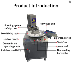 Snack thực phẩm nhà máy sản xuất hàng loạt variform trứng Tart da Máy tự động trứng Tart Maker - Product Image 5