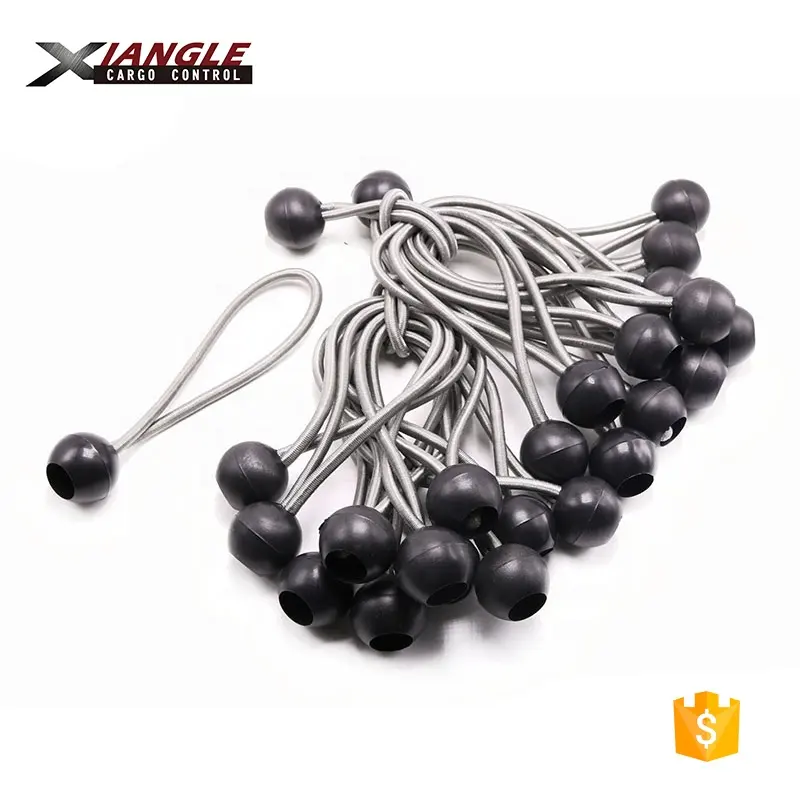 5mm diameter 6inch 8 inch 9 inch Small Bungee Ball Cord Loop for tent and tarps