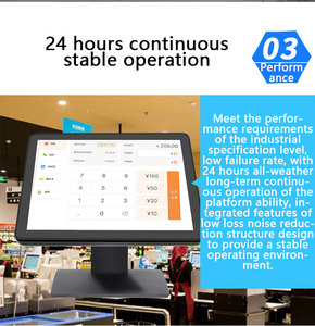 15 <span class=keywords><strong>17</strong></span> 19 21,5 pulgadas 4:3 POS Shop VGA USB Hd Media Ad Player Pc Pantalla cuadrada 10 puntos Pantalla táctil Monitor LED - Product Image 2