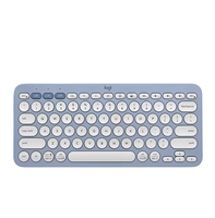 Clavier sans fil K390 multi-appareils compact et portable pour tablette, PC portable, logo OEM personnalisé, vente en gros