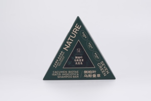Shampooing Naturel aux Herbes Sept Verts Triangle Platycladus Usman Bio Protection Couleur Anti-Chute Contrôle Sébum - Product Image 2