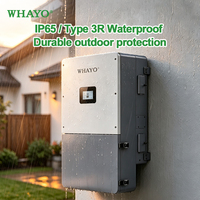 Inverter Surya Whayo Versi AS 15kW 17kW 20kW 24kW Split Phase R20K3H2NA-G2 Inverter Penyimpanan Tenaga Surya